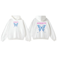 Butterfly Printed Women Hoodie
