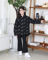 Girls Oversized Barbie Print Statement Shirt