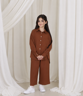 Front Button Girl Two Pieces Co Ord Set | 6–13 Years