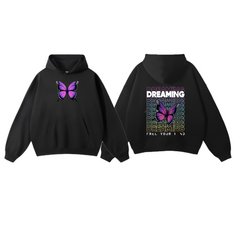 Butterfly Printed Women Hoodie