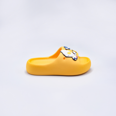Character slippers yellow