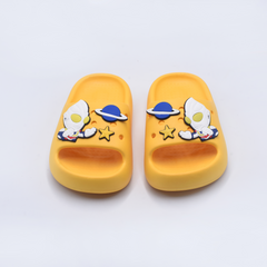 Character slippers yellow