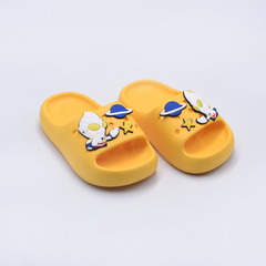 Character slippers yellow
