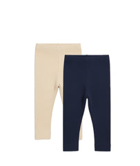 BUNDLE OF 2 RIBBED LEGGINGS