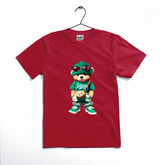 GREEN-TEDDY-BEAR T-SHIRT