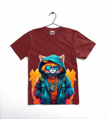 STYLISH CAT T-SHIRT