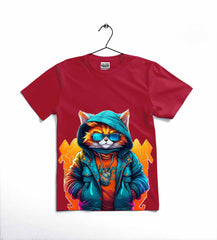 STYLISH CAT T-SHIRT