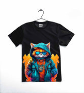 STYLISH CAT T-SHIRT