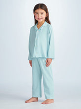 SOLID SOFT LINEN KIDS PJ SET