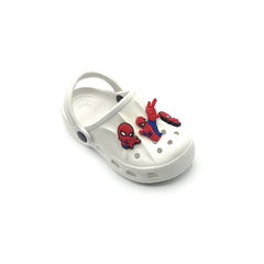 Spiderman themed kid clogs
