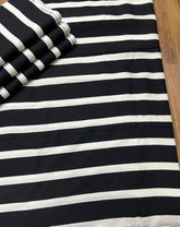 Timeless Black & White Print 2 pcs Unstitched Linen