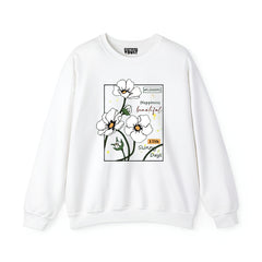 Pack of 2 Flower/Bubble Strawberry Printed Women Sweatshirts