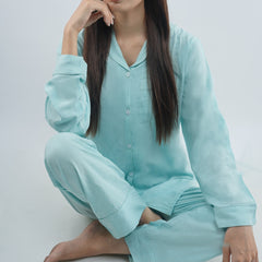 SOLID SOFT LINEN PJ SET