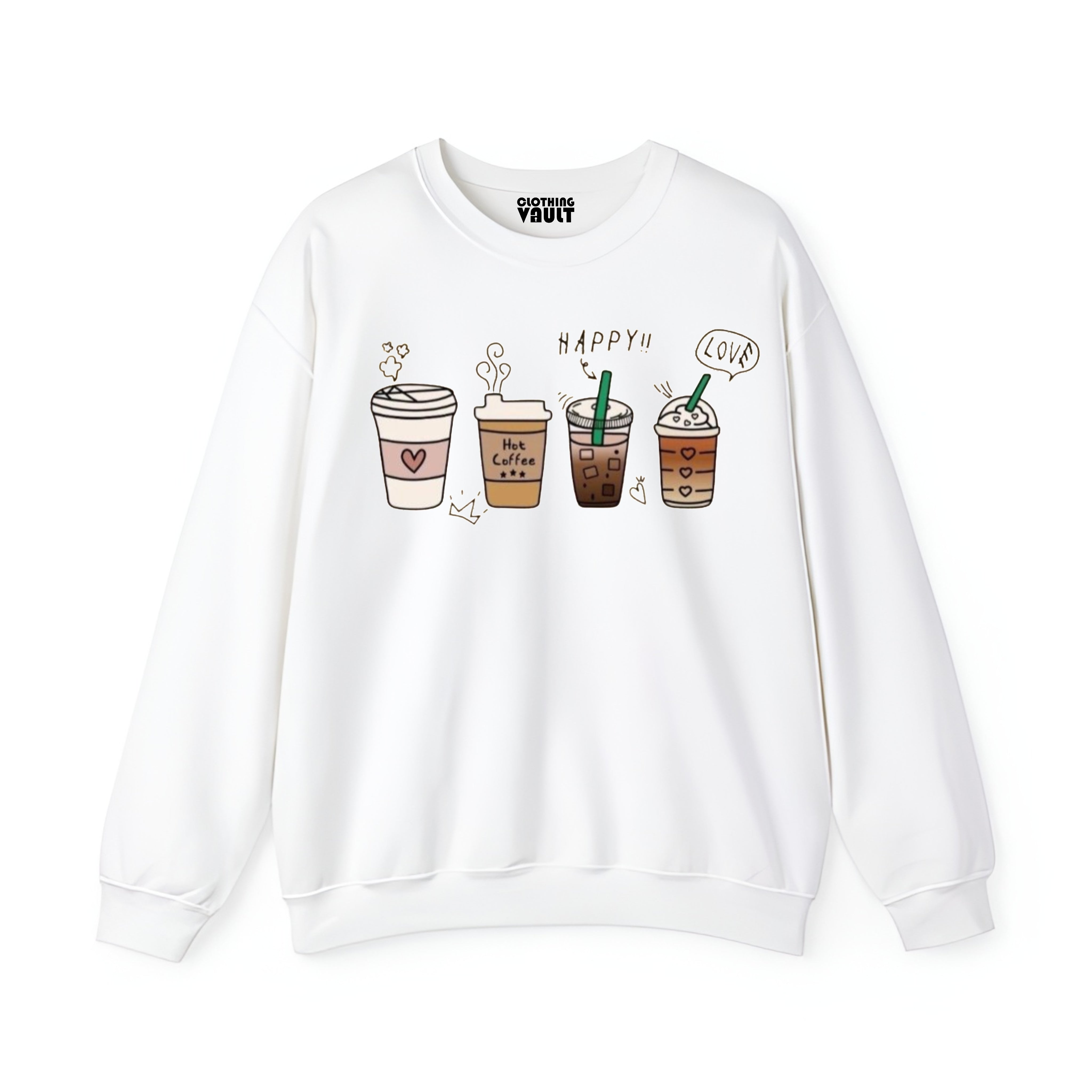 Pack of 2 Dont Make Me/Drink Coffee Printed Women Sweatshirts