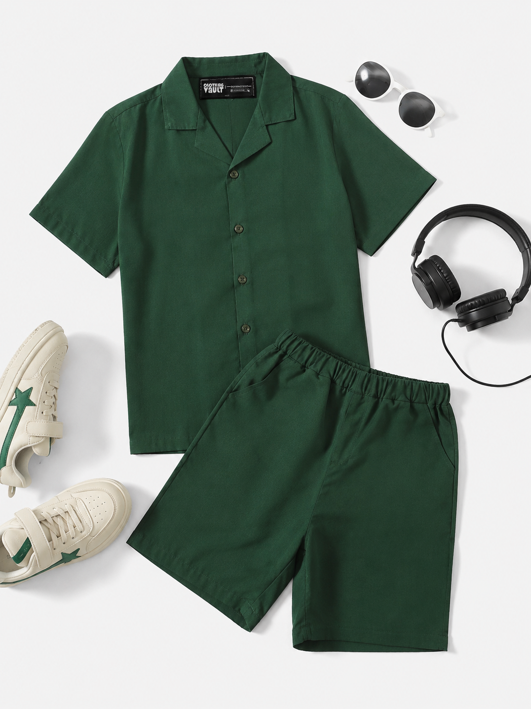 Kids Premium Shirt & Shorts Co-Ord Set