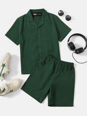 Kids Premium Shirt & Shorts Co-Ord Set