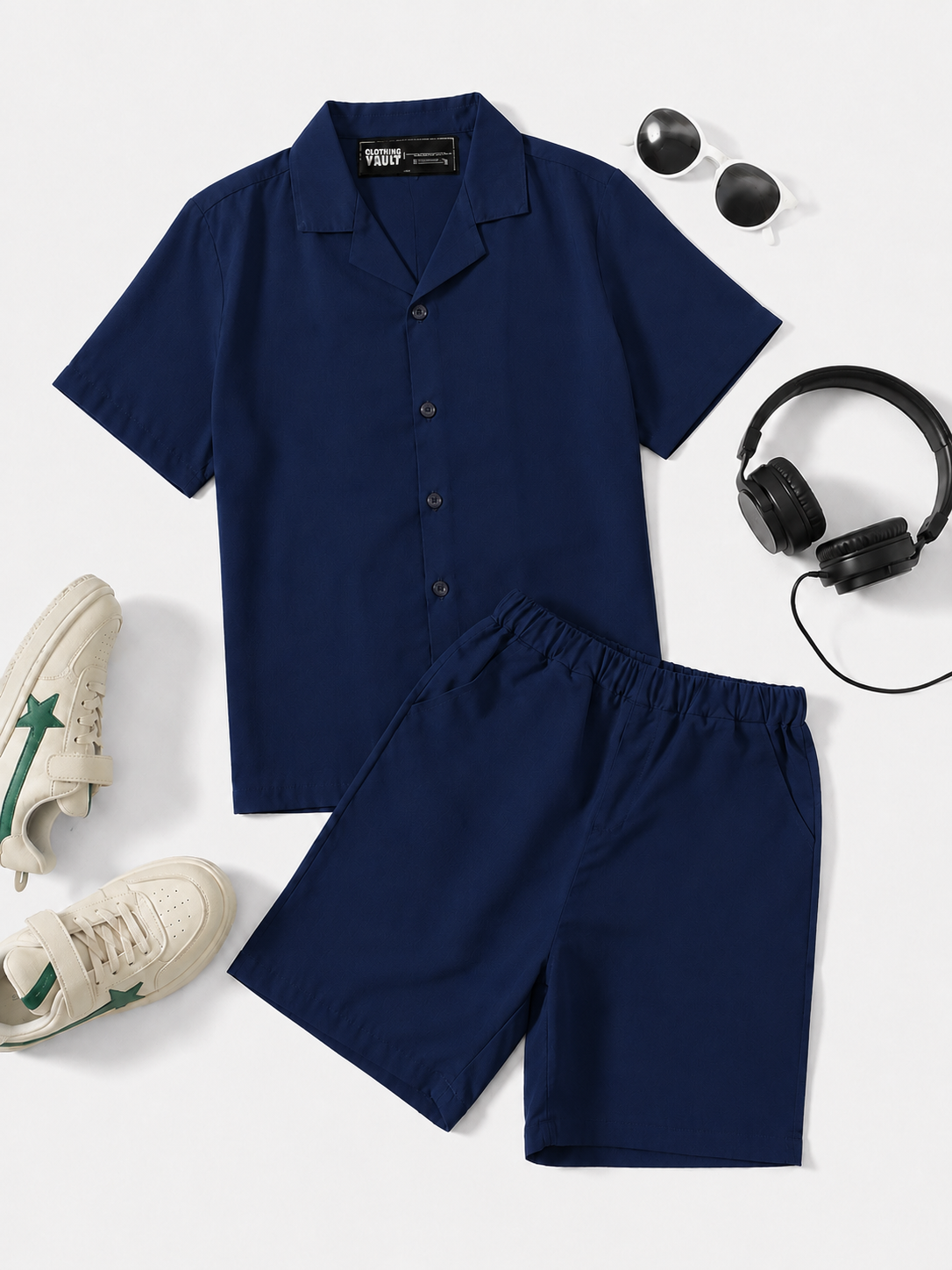 Kids Premium Shirt & Shorts Co-Ord Set