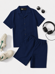 Kids Premium Shirt & Shorts Co-Ord Set