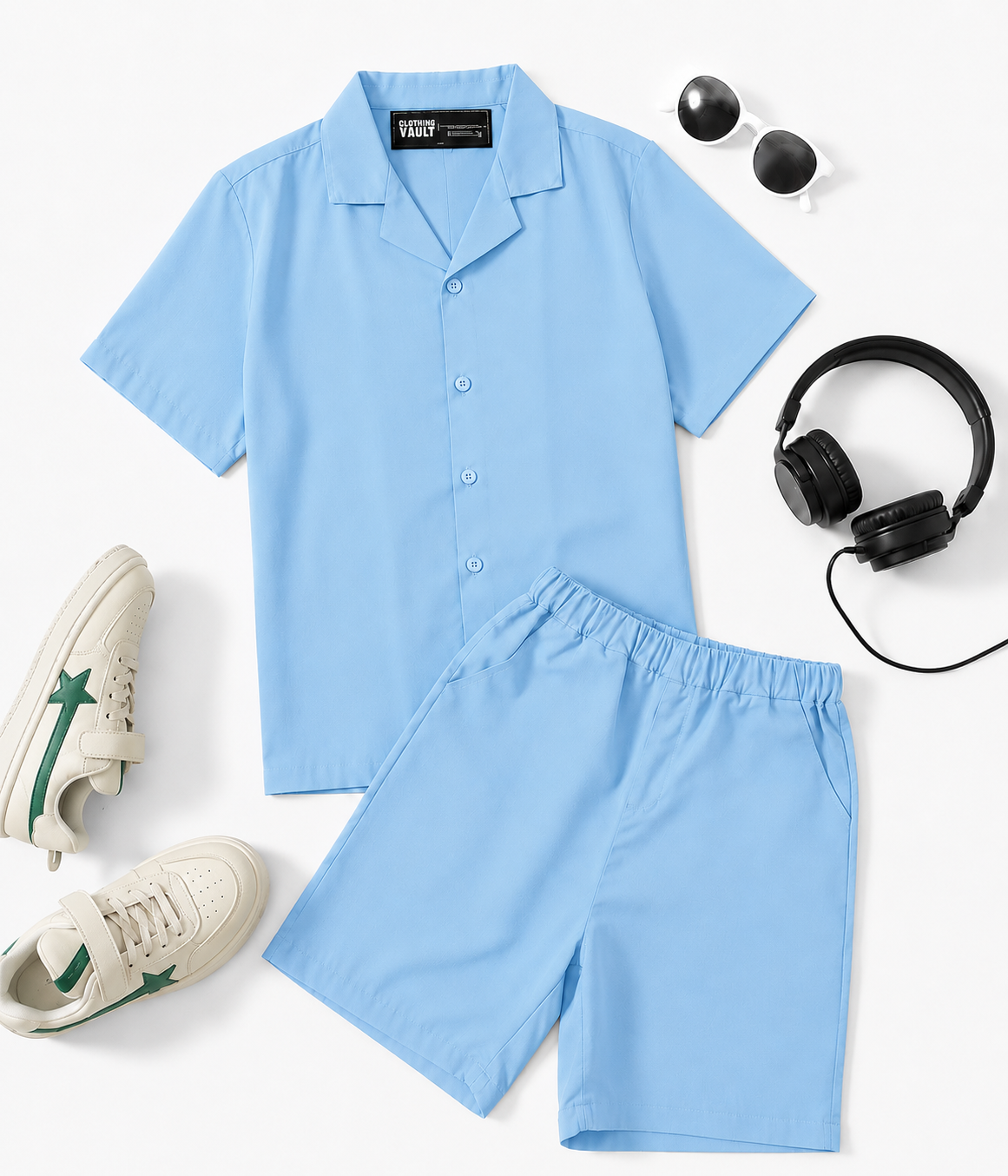 Kids Premium Shirt & Shorts Co-Ord Set