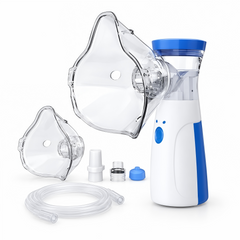 Portable Mesh Nebulizer for Adults & Kids – Rechargeable Handheld Nebulizer Machine with Masks & Accessories