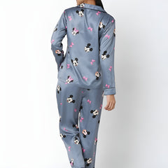 MICKEY MOUSE MATT SILK PJ SET