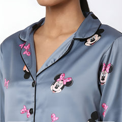 MICKEY MOUSE MATT SILK PJ SET