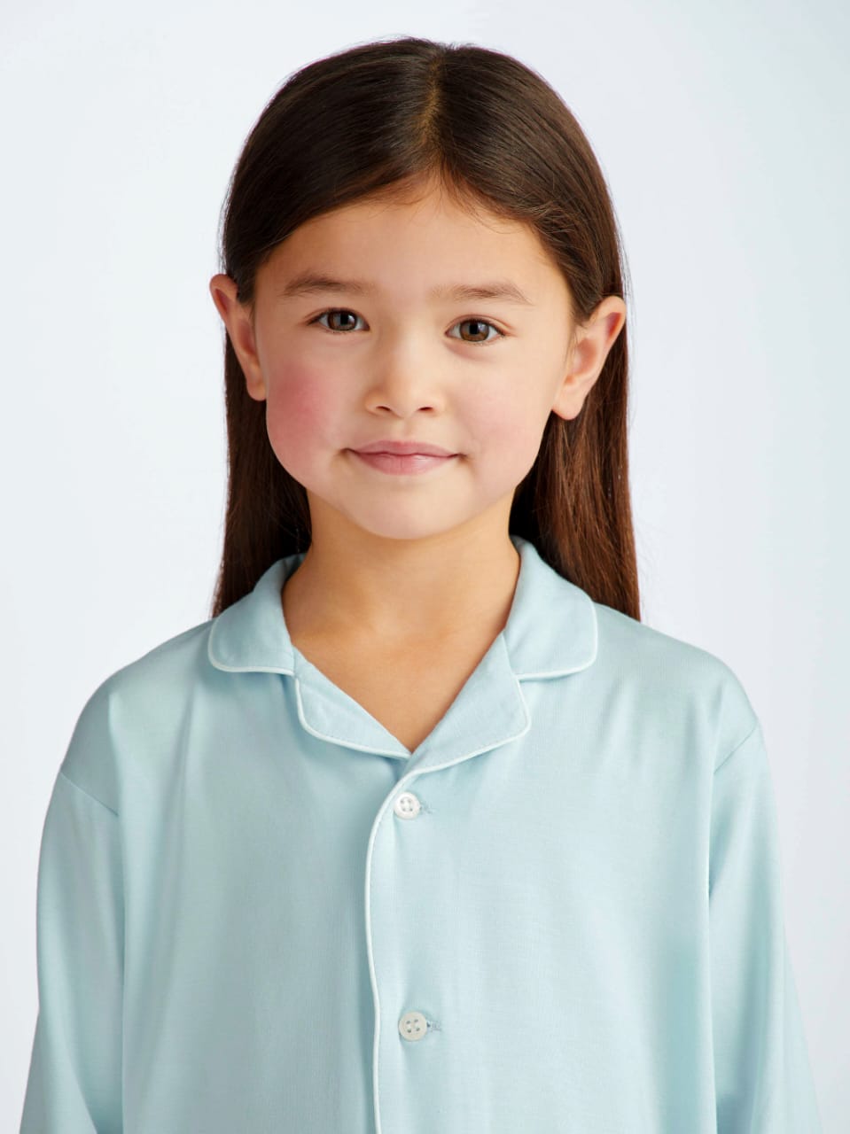 SOLID SOFT LINEN KIDS PJ SET