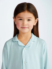 SOLID SOFT LINEN KIDS PJ SET
