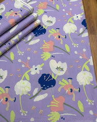 Artistic floral Print 2 pcs Unstitched Linen