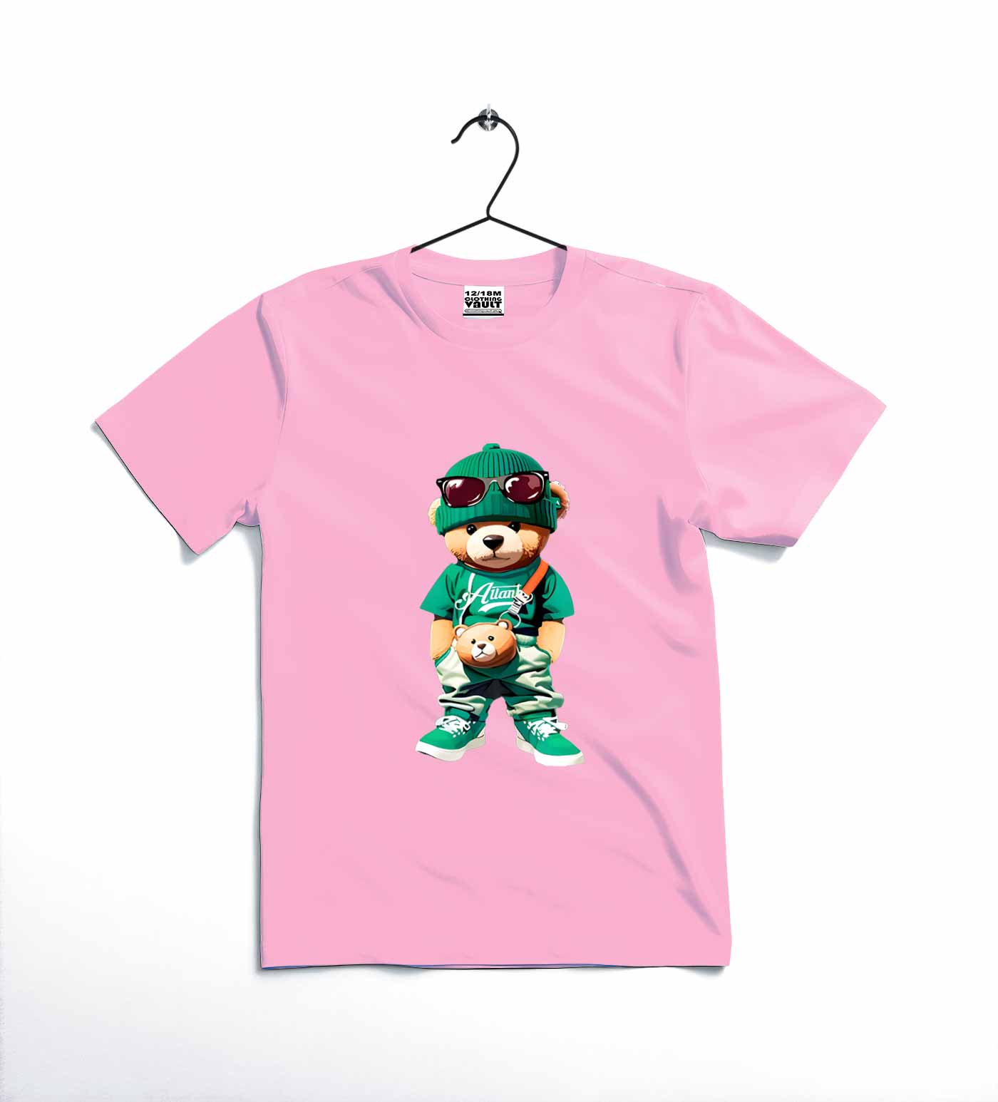 GREEN-TEDDY-BEAR T-SHIRT