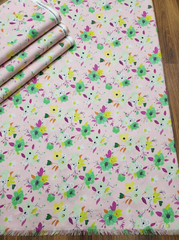 Candy Floral Print 2 Pcs Unstitched Linen