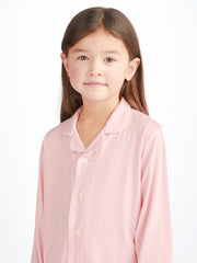 SOLID SOFT LINEN KIDS PJ SET