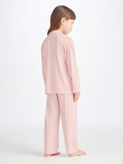 SOLID SOFT LINEN KIDS PJ SET