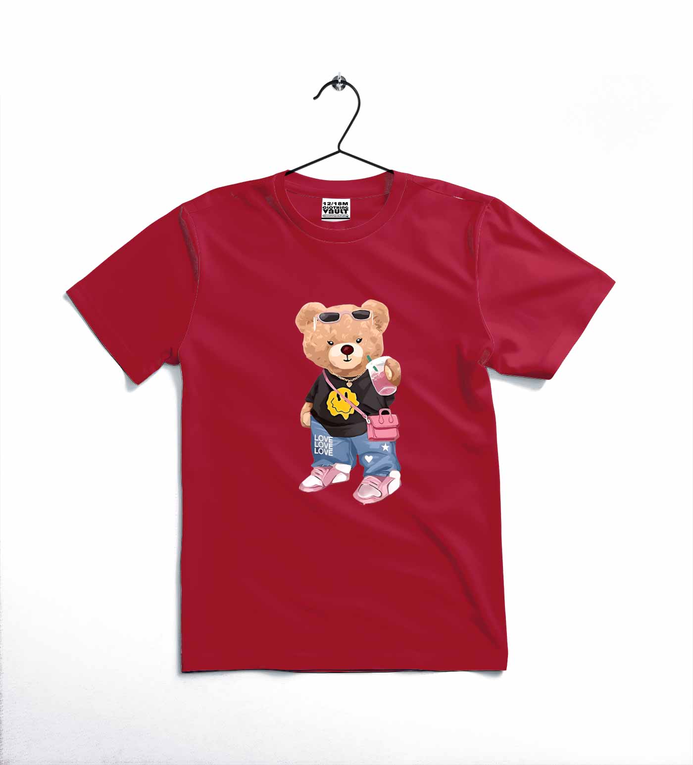 BEAR PRINT T-SHIRT